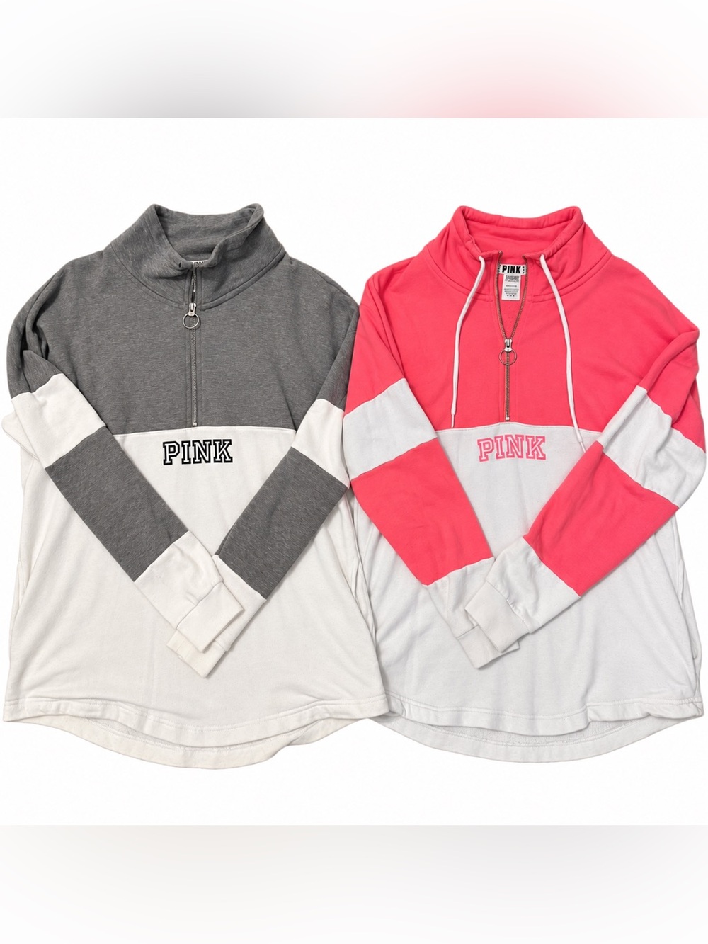 Victoria’s Secret PINK Quarter Zip Pullover Bundle